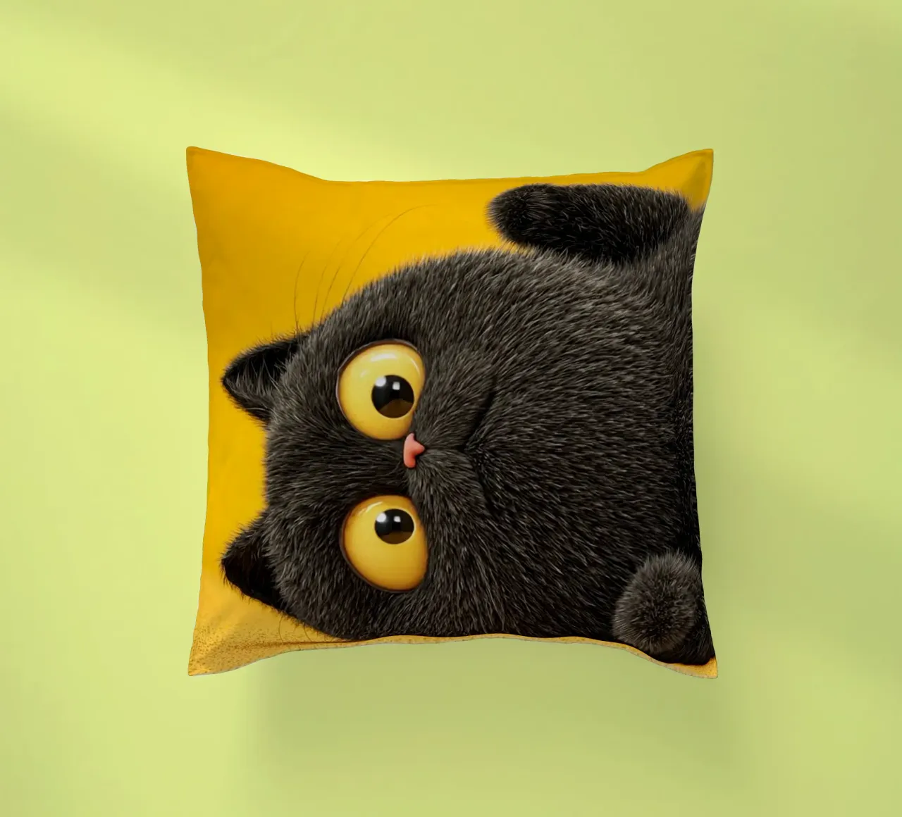 Cute Fat Cat cuscino da Motivate-Today
