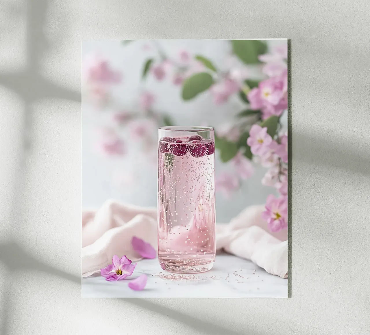Blush Serenity plexiglass da PhotoVibe Decor