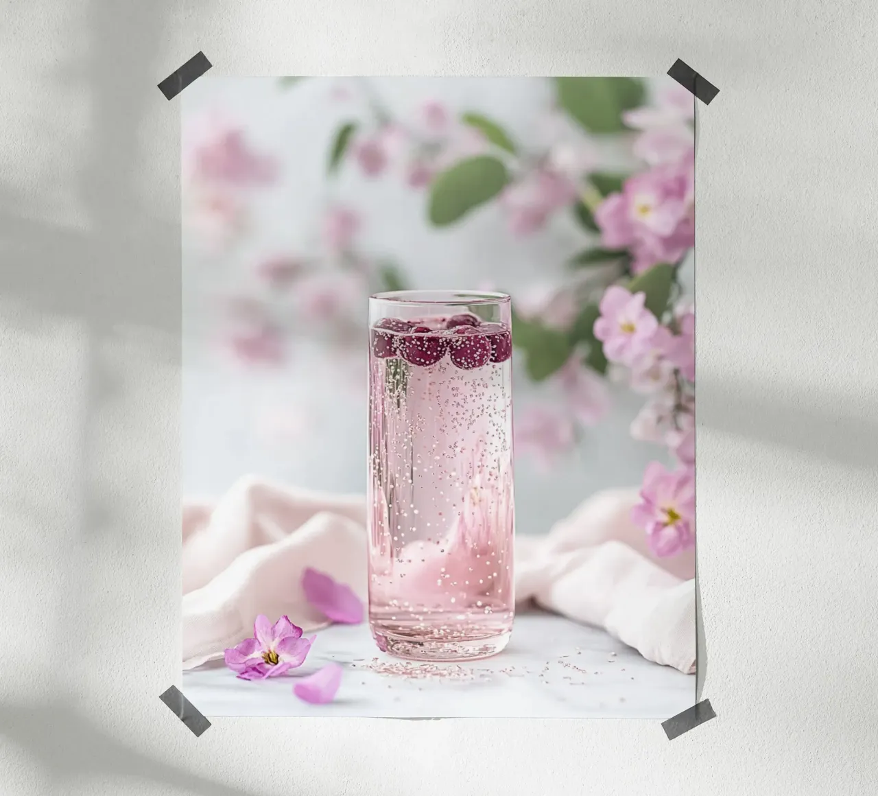 Blush Serenity poster da PhotoVibe Decor