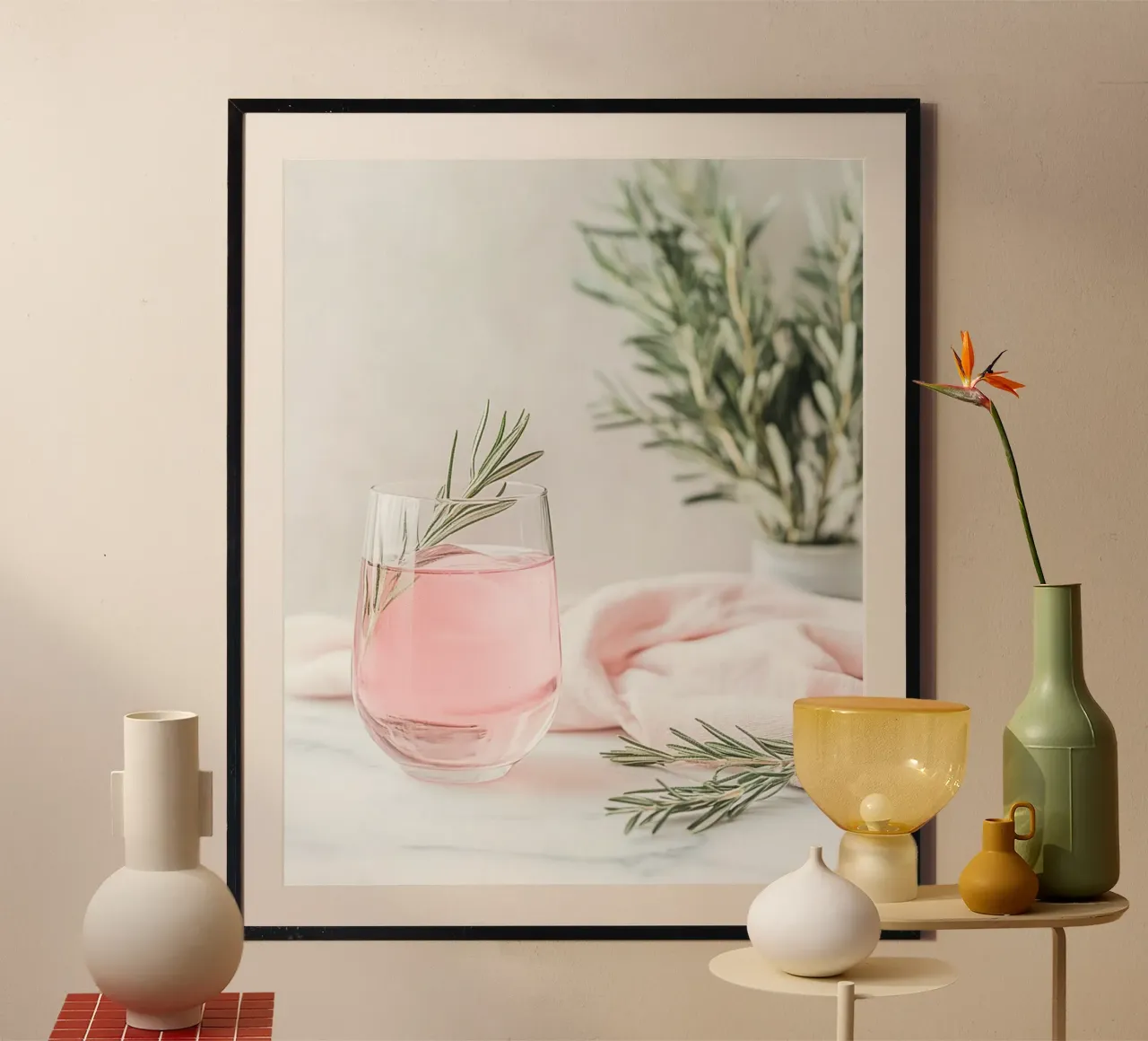 Blush Serenity poster da PhotoVibe Decor