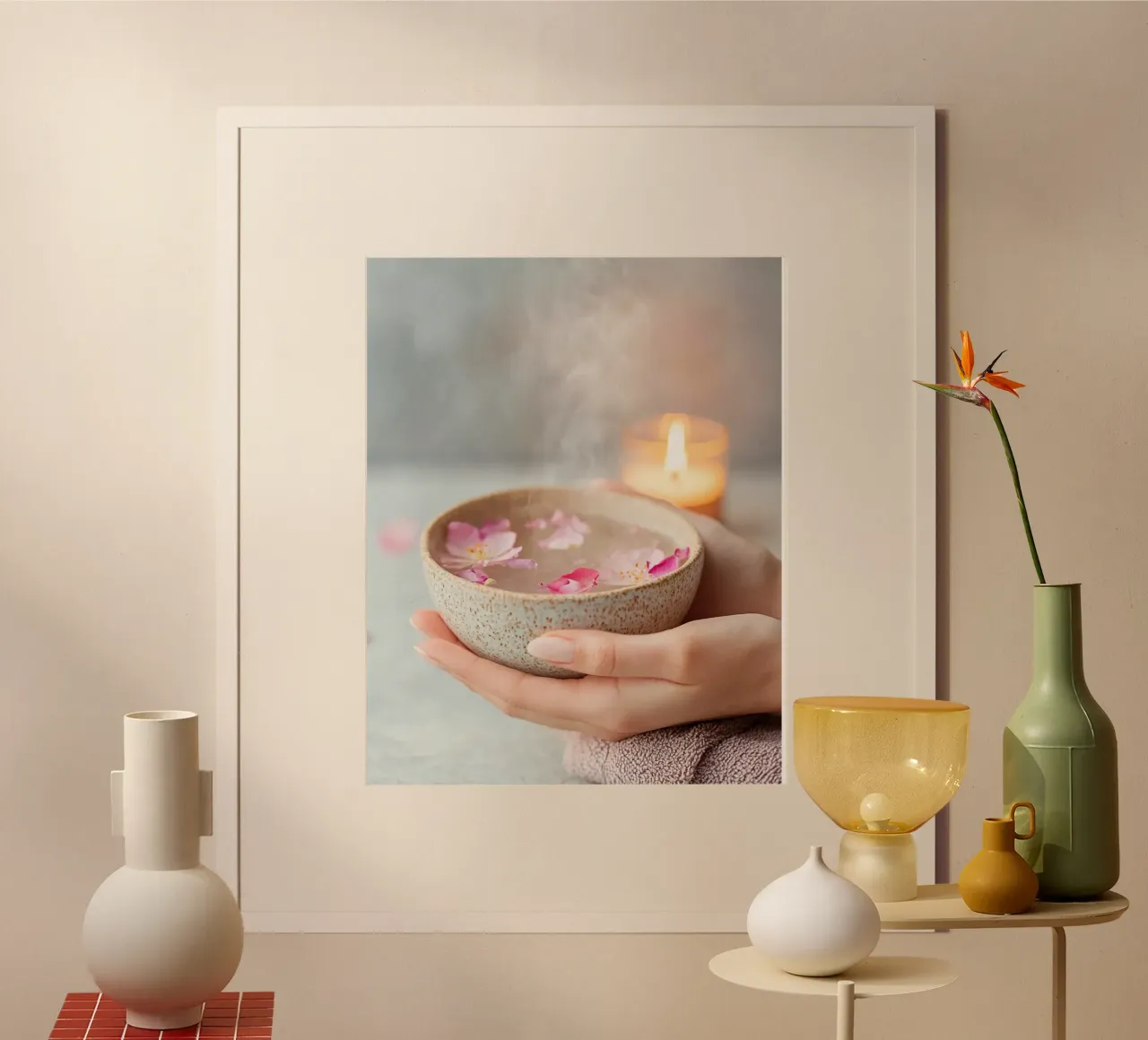 Blush Serenity carta hahnemühle da PhotoVibe Decor