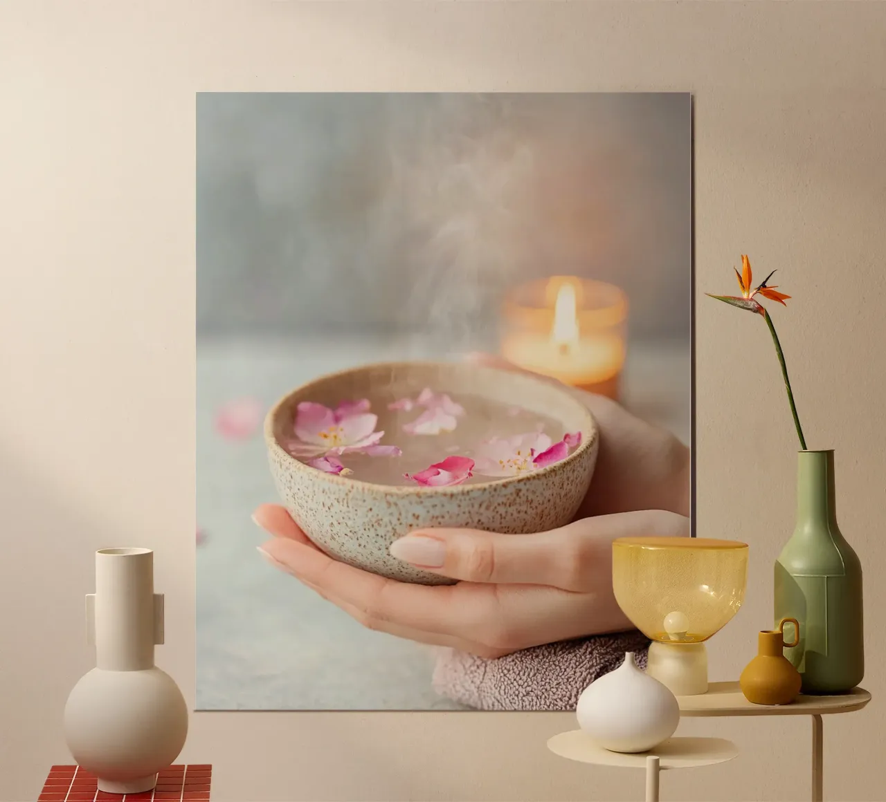 Blush Serenity carta hahnemühle da PhotoVibe Decor
