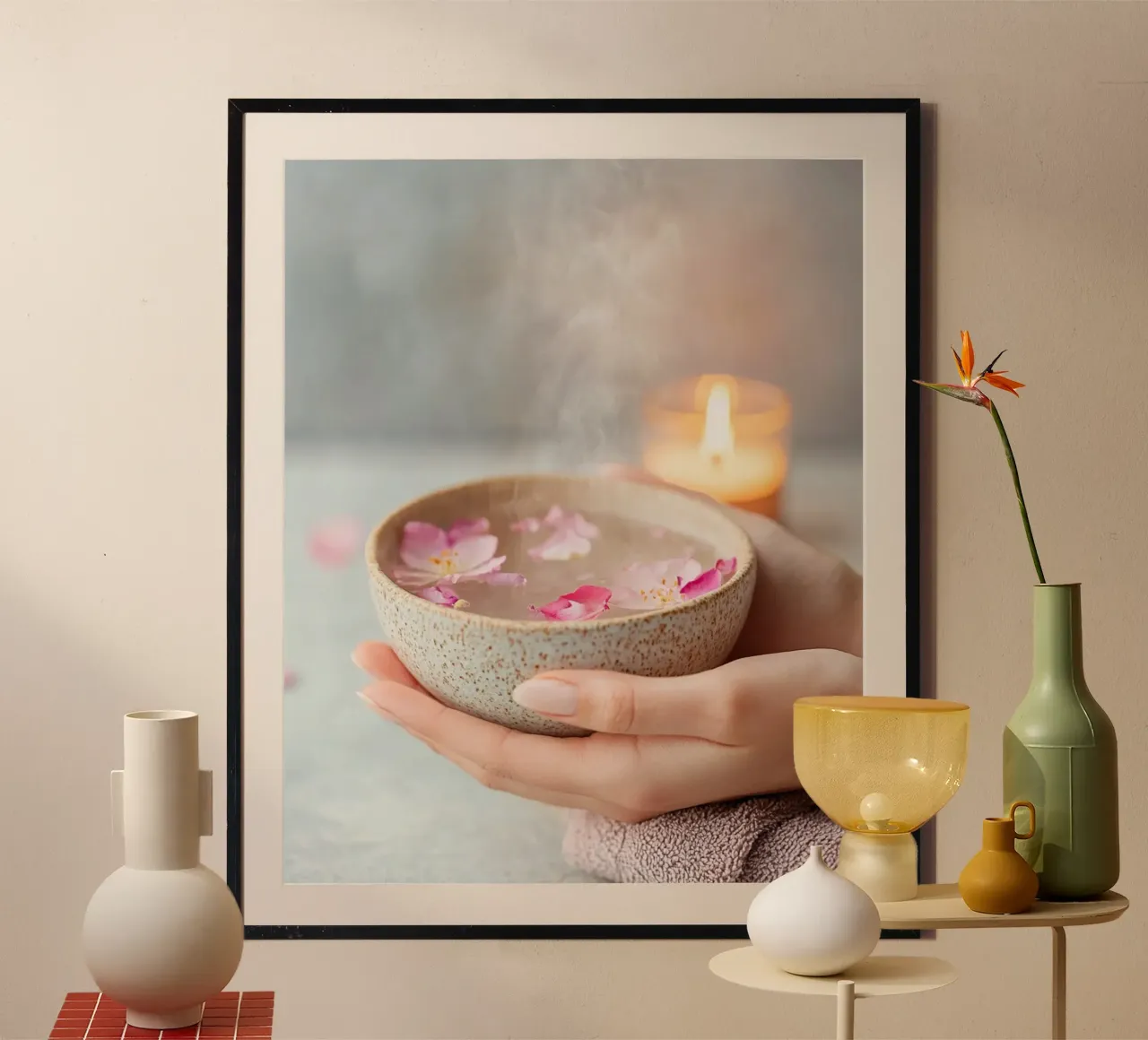 Blush Serenity carta hahnemühle da PhotoVibe Decor