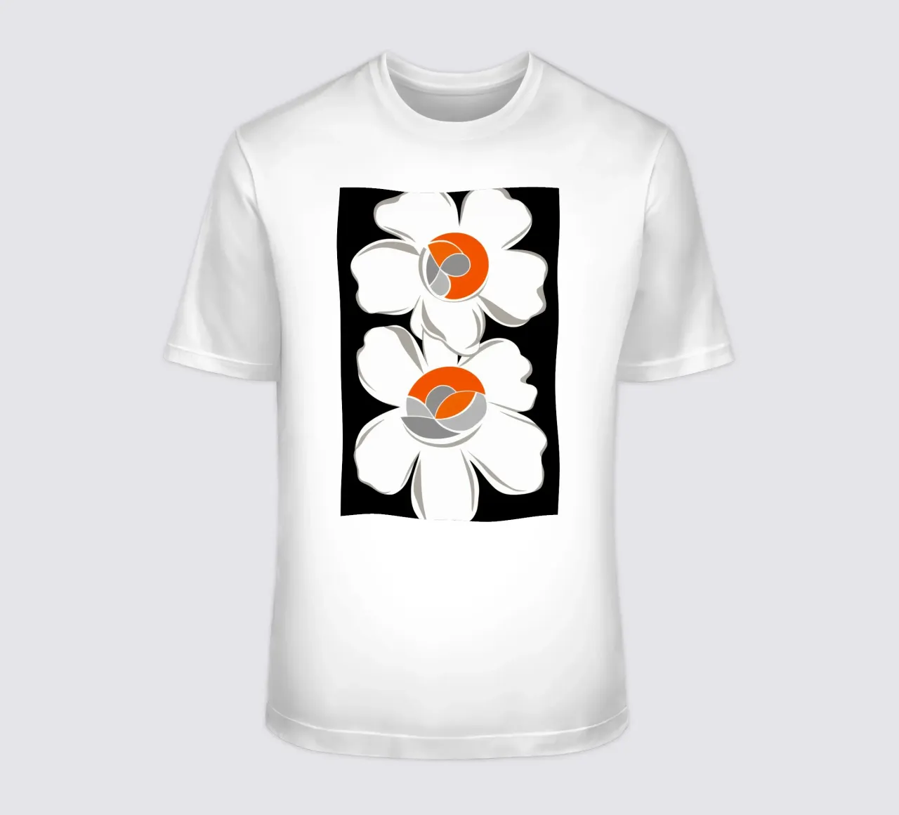 Modernist Bloom Stack T-Shirt von Moonlite Desire