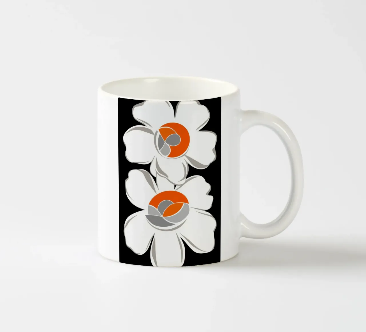 Pila di fiori modernista tazza in ceramica da Moonlite Desire