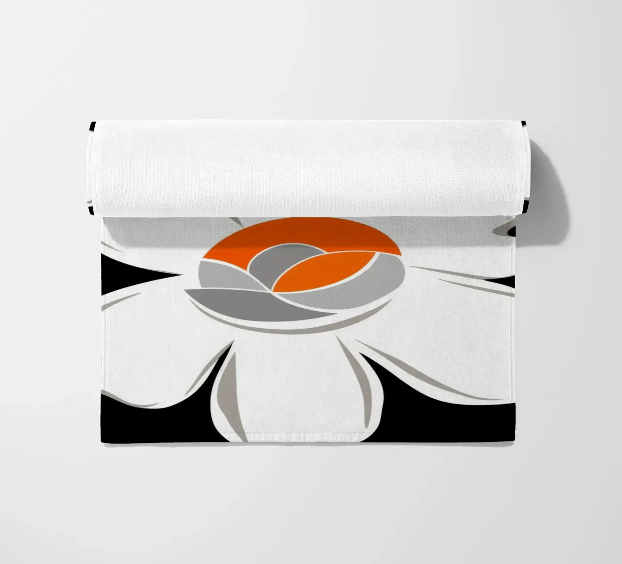 Modernist Bloom Stack Strandtuch von Moonlite Desire