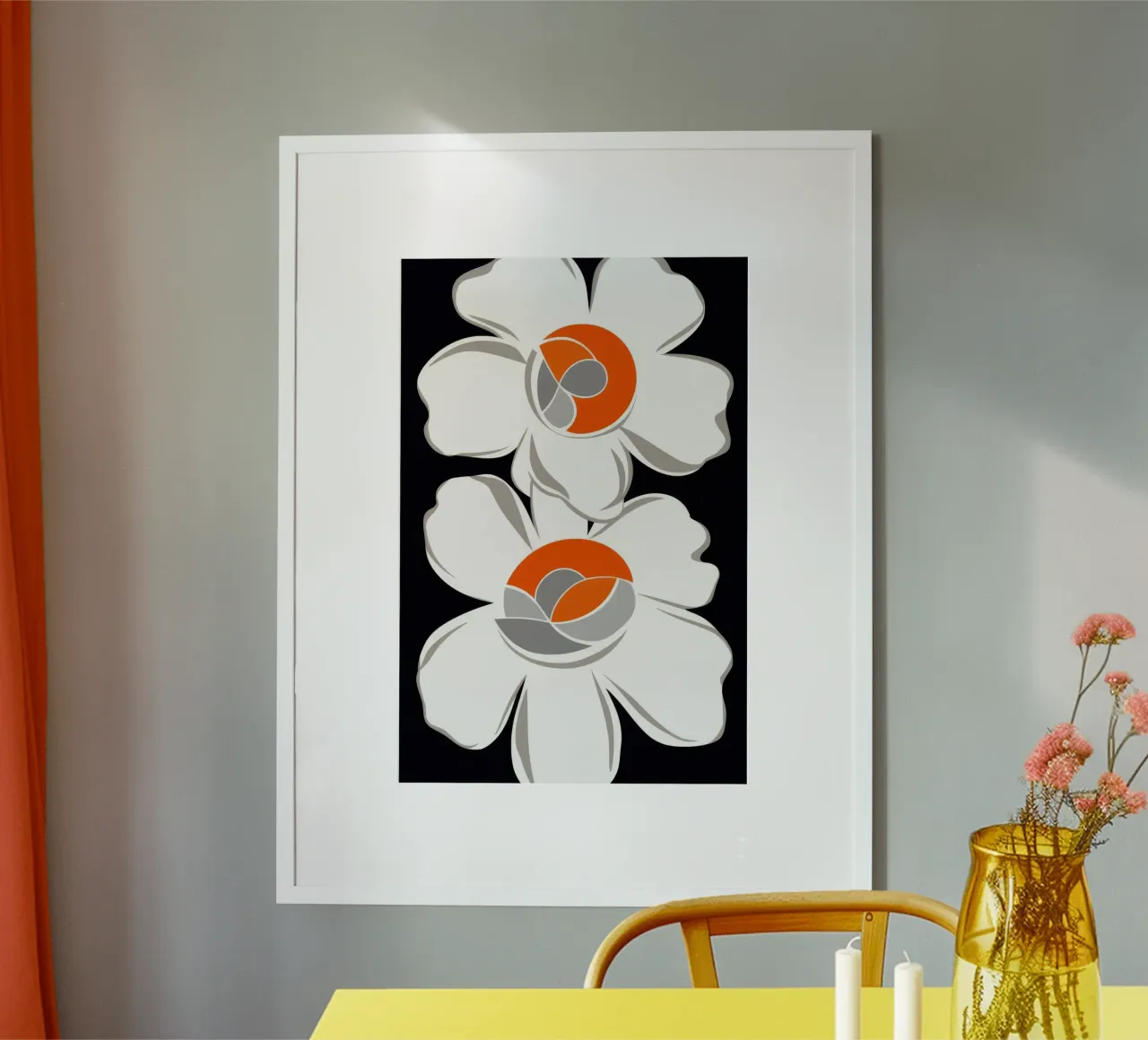 Modernist Bloom Stack hahnemühle by Moonlite Desire