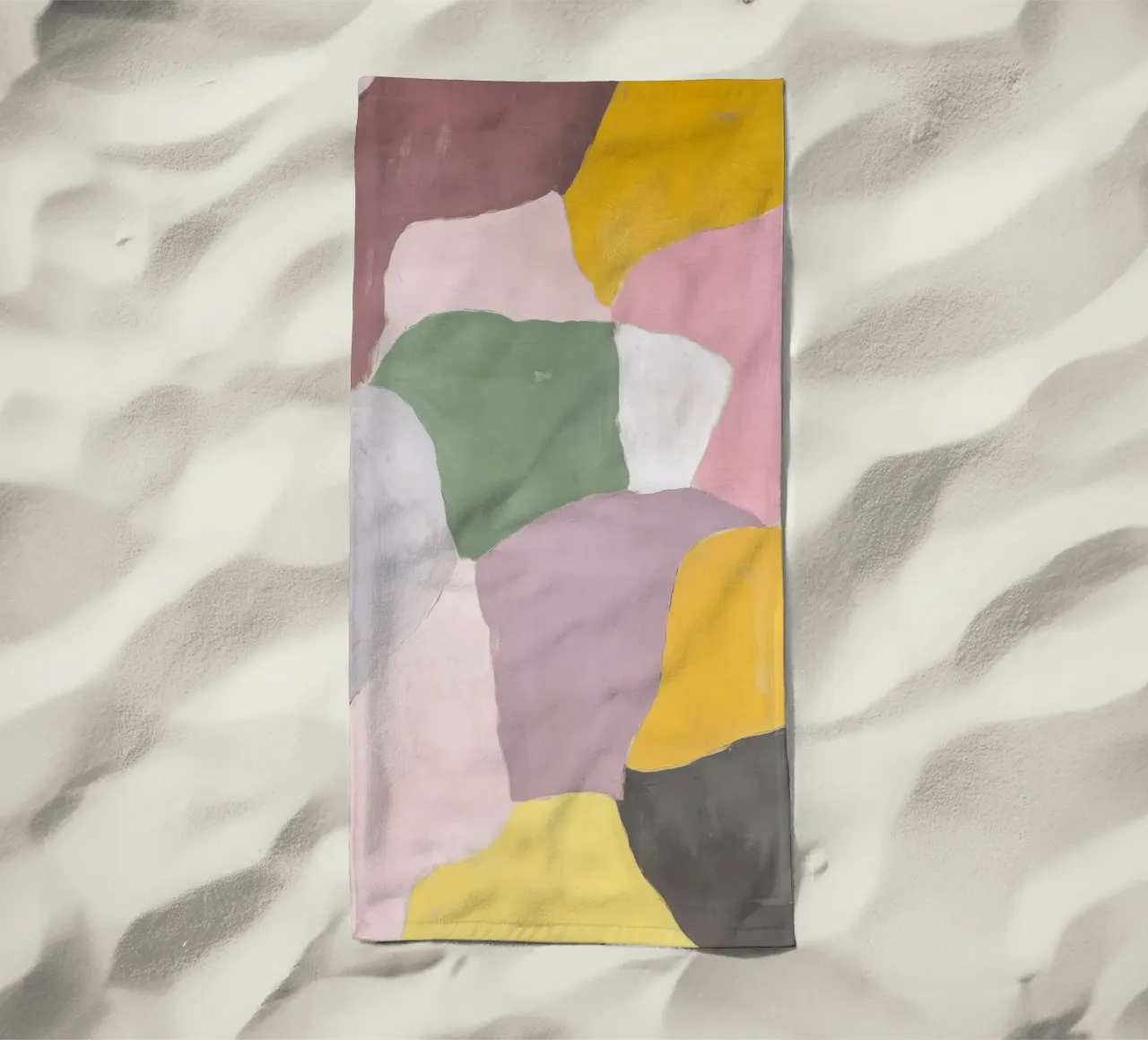 Delicate depth beach towel by Euphoria Theresa