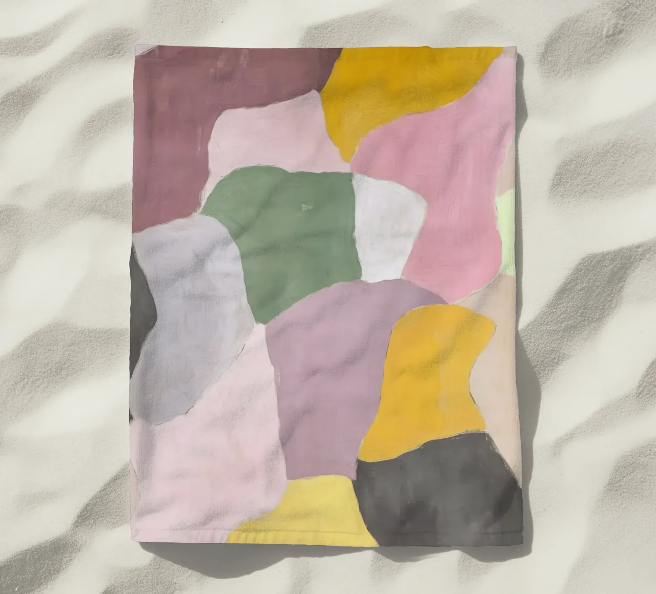 Delicate depth beach towel by Euphoria Theresa