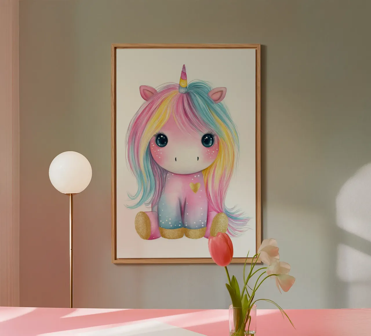 Unicorn alluminio dibond da Imagine