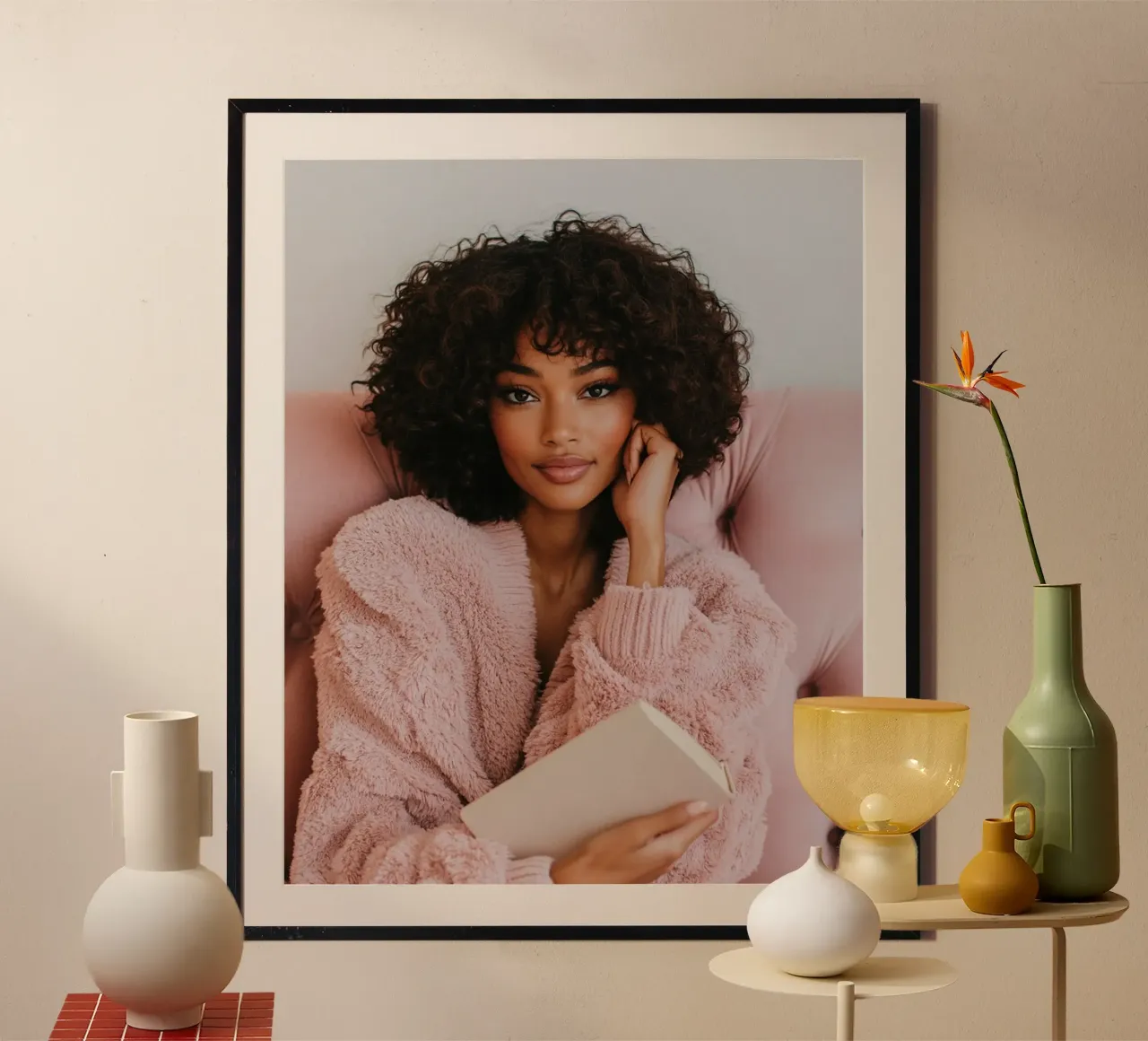 Blush Serenity carta hahnemühle da PhotoVibe Decor
