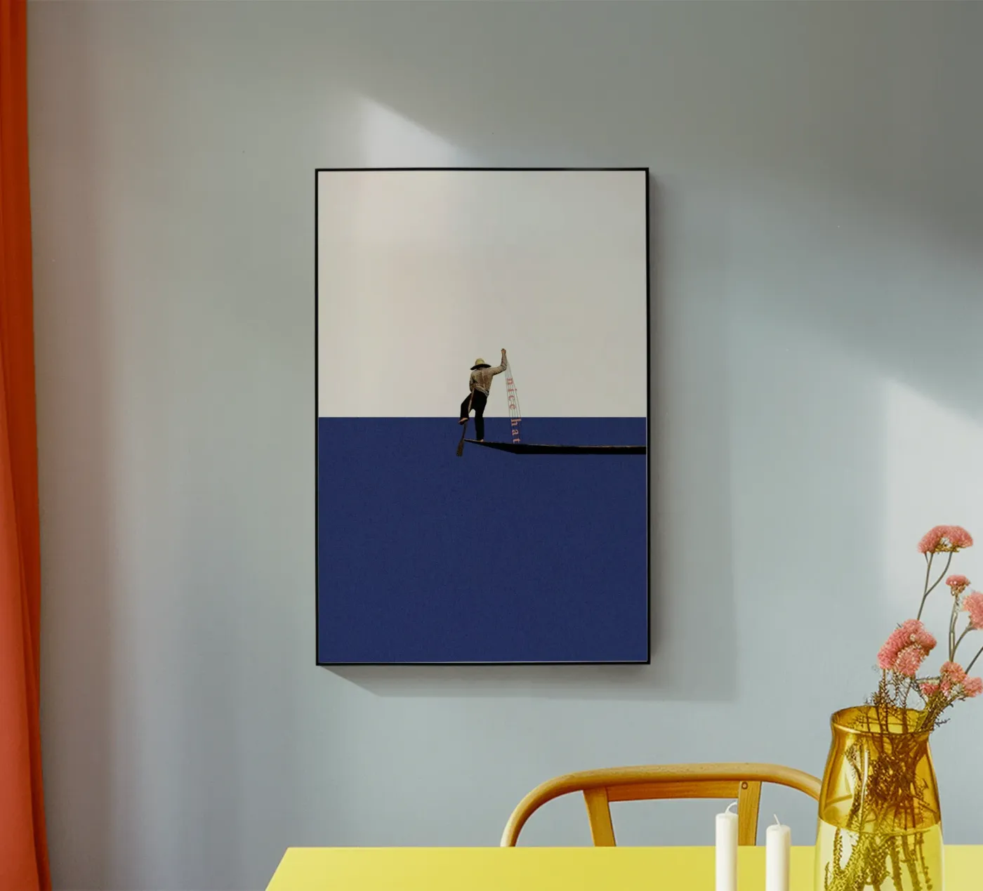 Fishing For Compliments Acryl-Glas von Maarten Léon