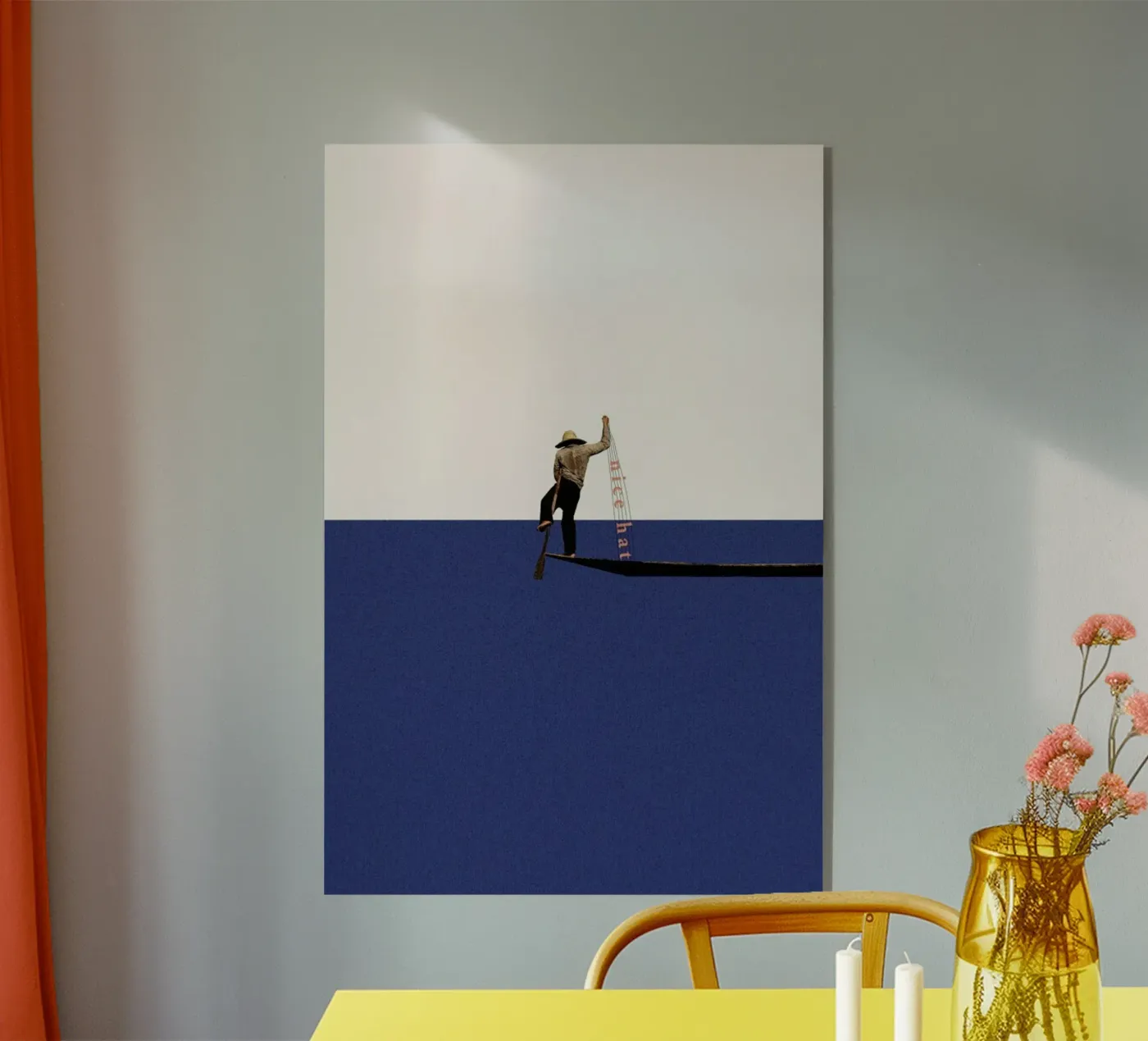 Fishing For Compliments Acryl-Glas von Maarten Léon