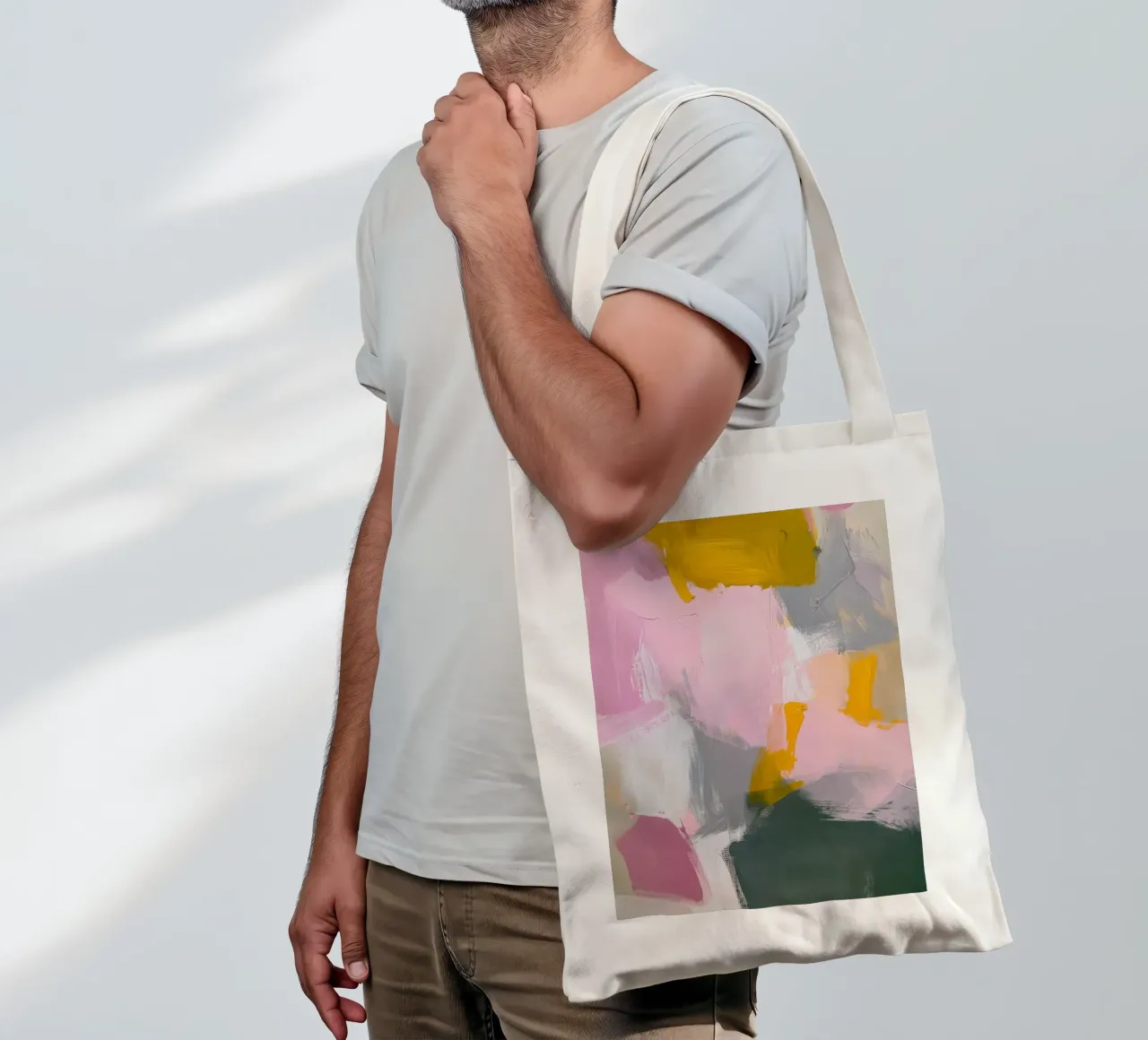 Forme in grassetto borsa in juta da Euphoria Theresa