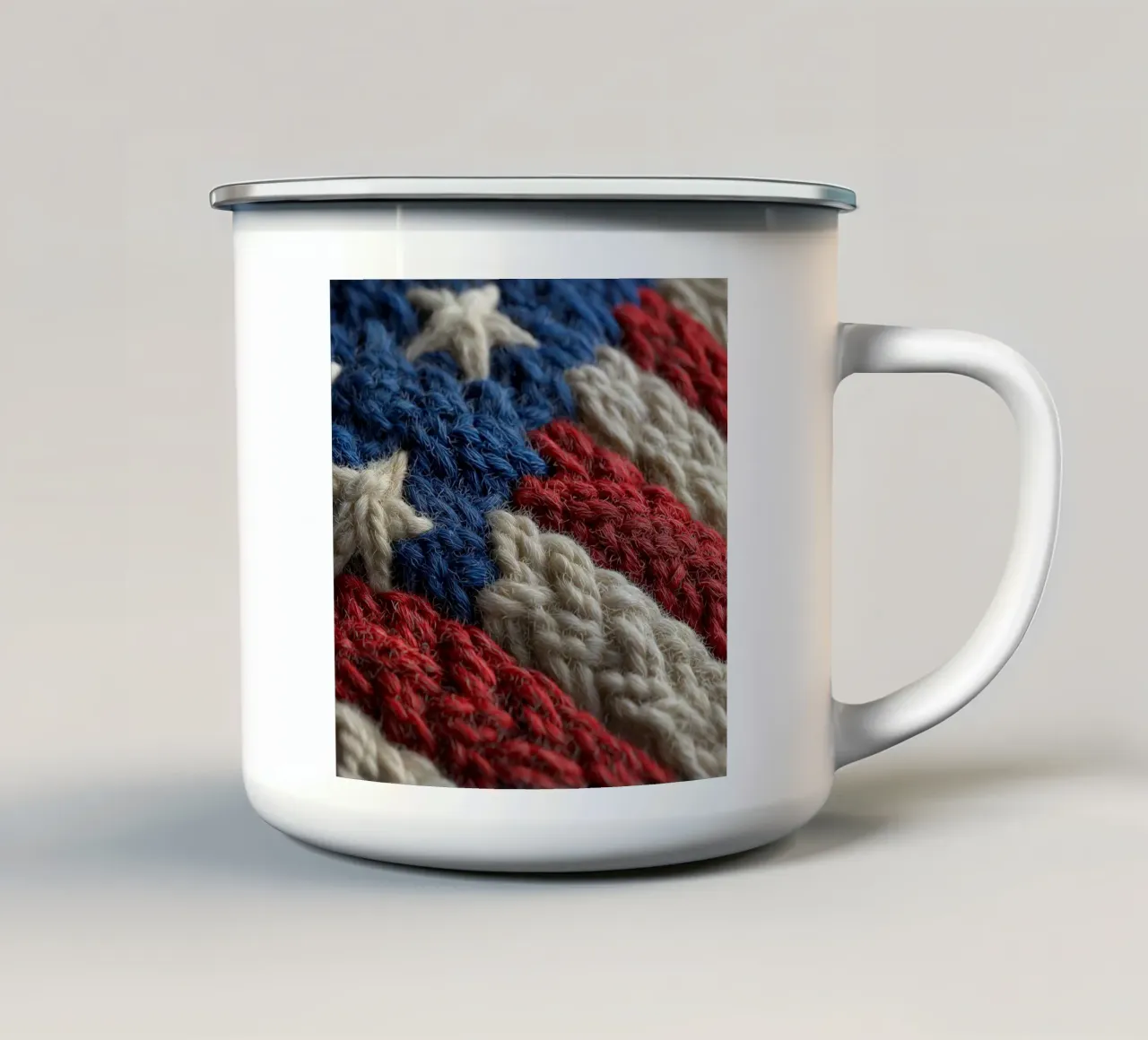 4th of July (3) tazza in smalto da Motivate-Today