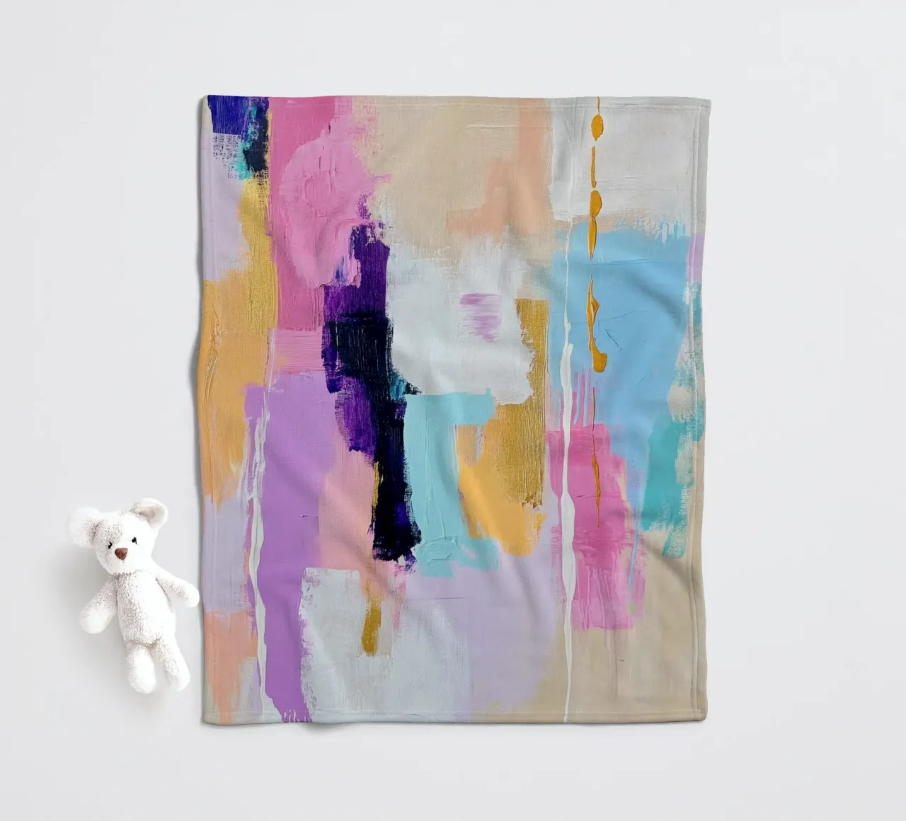Fiume pastello coperta in pile da Euphoria Theresa