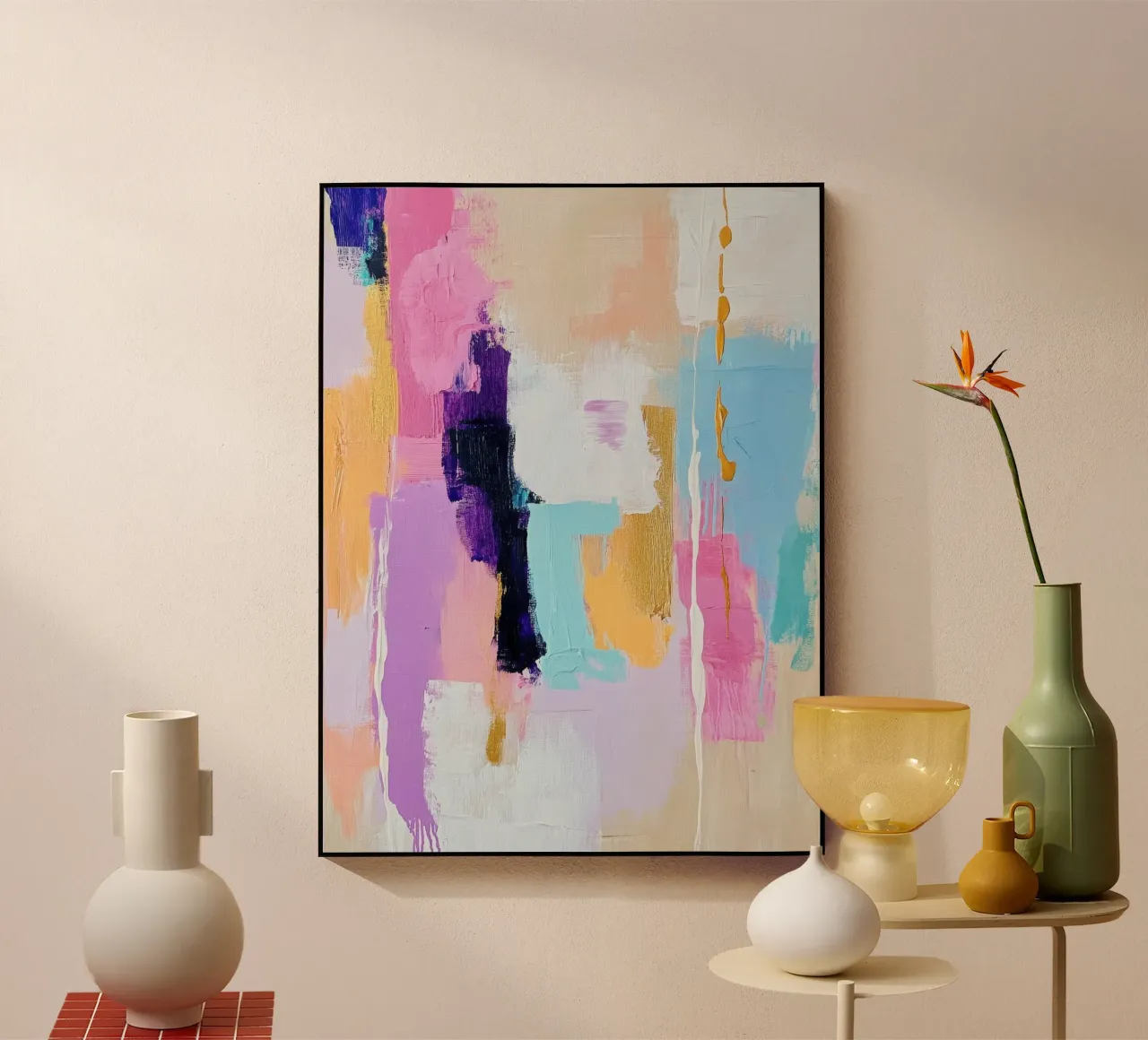 Fiume pastello plexiglass da Euphoria Theresa