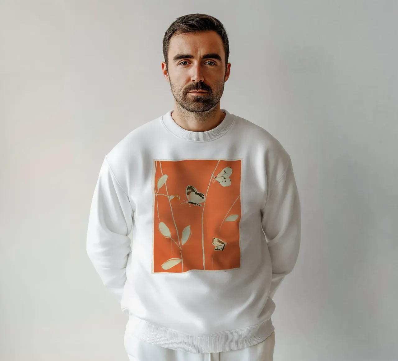 Farfalle 2 felpa da ThingDesign