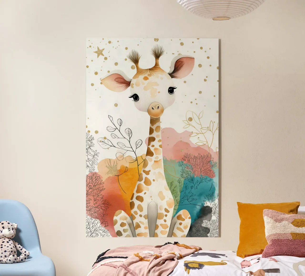 Giraffe for the nursery acrylic glass by Imagine