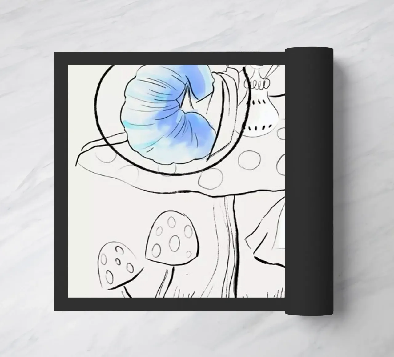 The Caterpillar zerbino da Little Flourishes