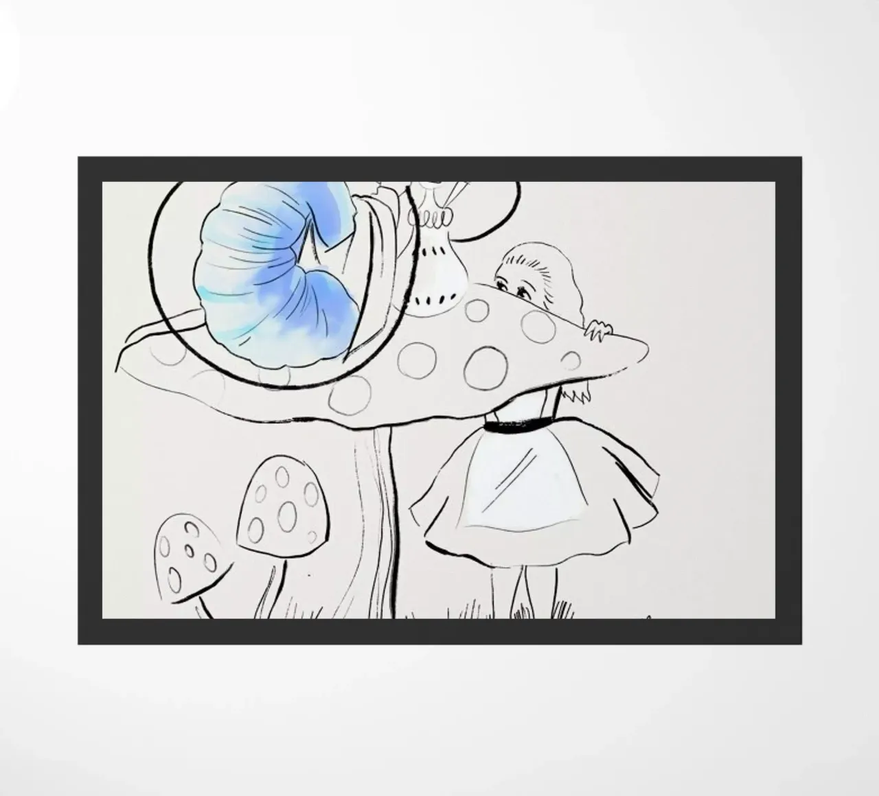 The Caterpillar zerbino da Little Flourishes