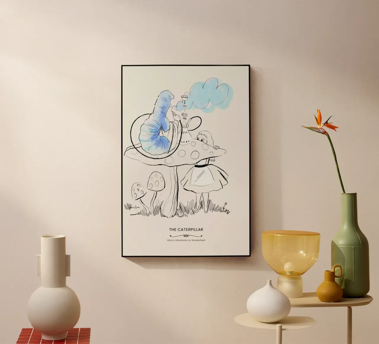 The Caterpillar plexiglass da Little Flourishes