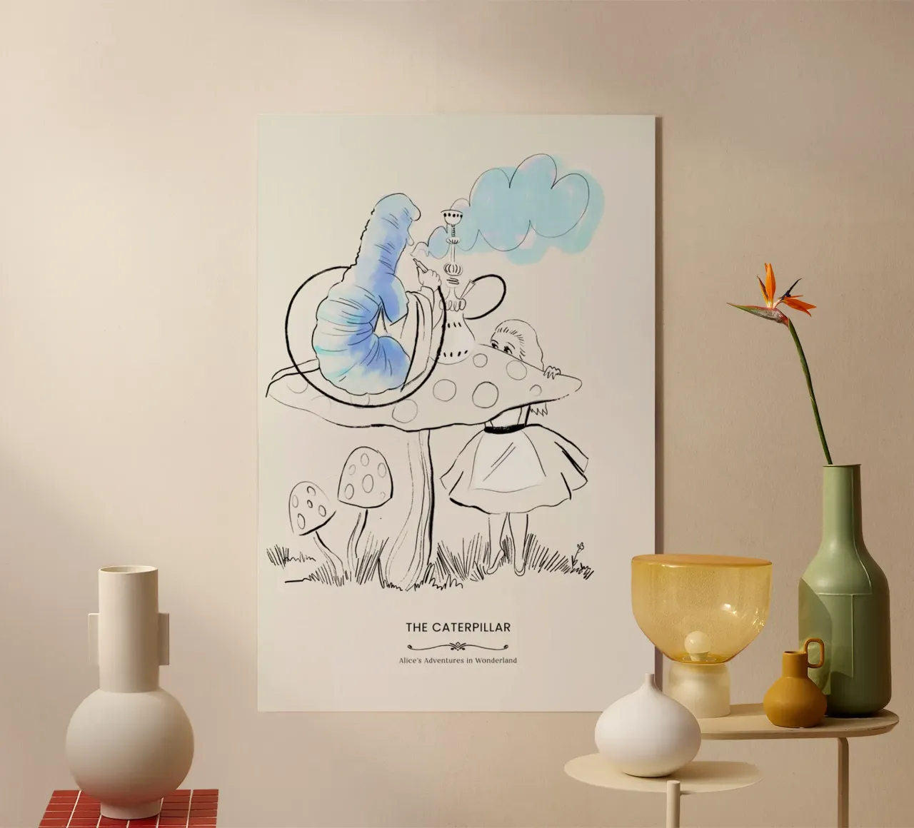 The Caterpillar plexiglass da Little Flourishes