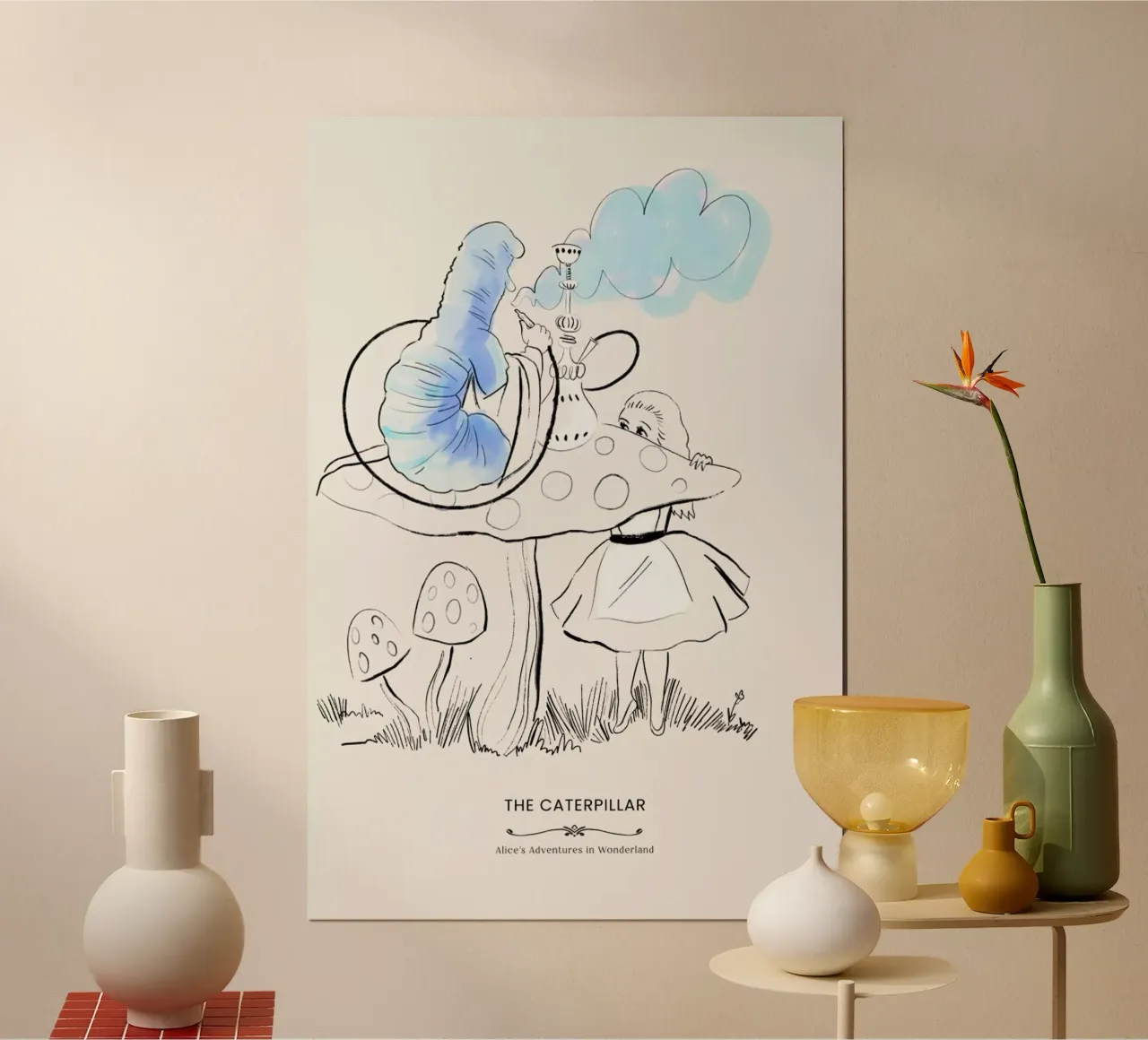 The Caterpillar poster da Little Flourishes
