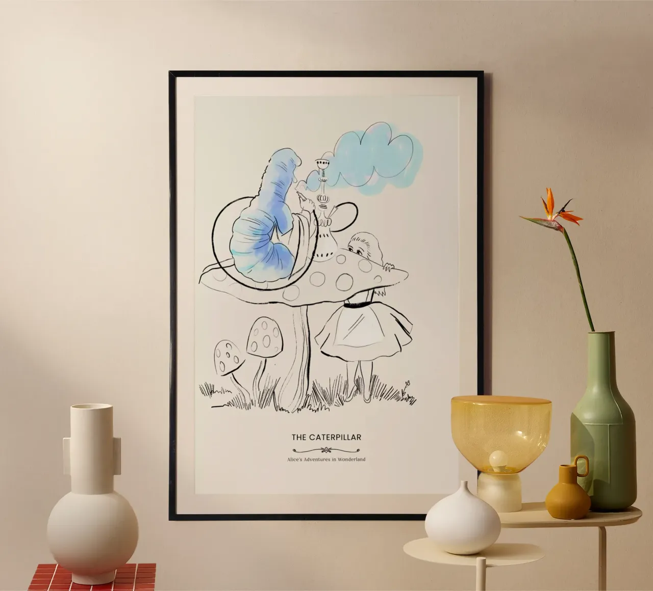 The Caterpillar poster da Little Flourishes