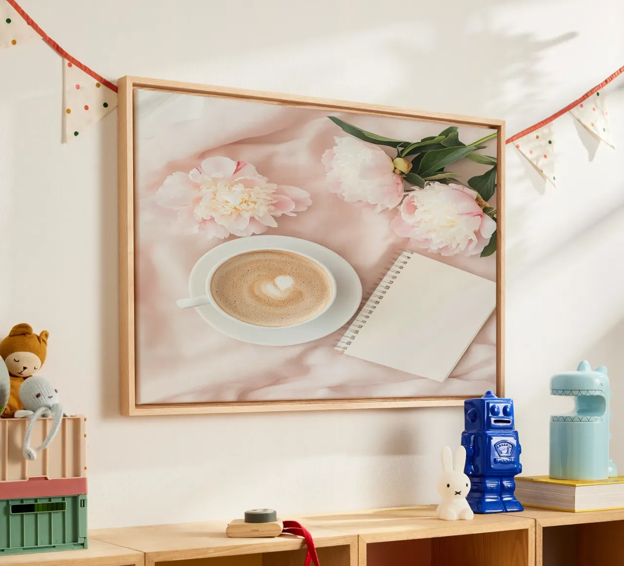 Blush Serenity tela da PhotoVibe Decor