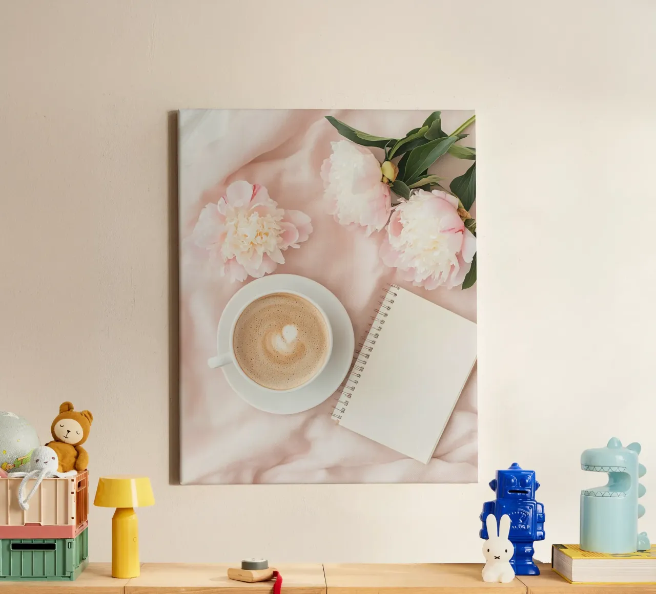 Blush Serenity tela da PhotoVibe Decor