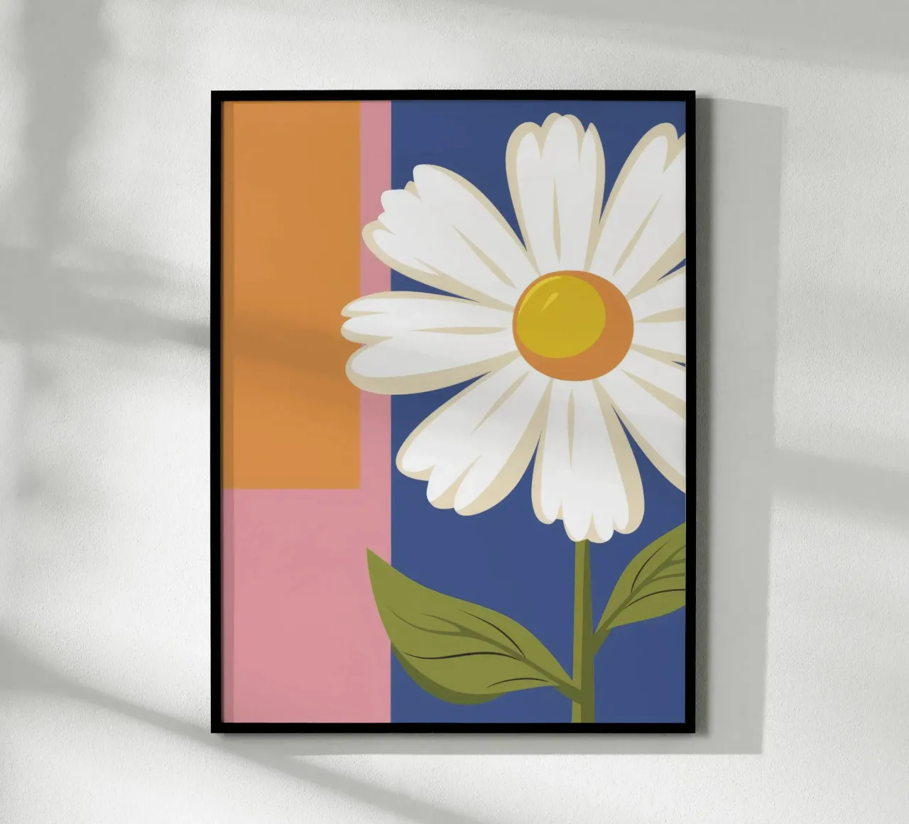 Vista geometrica a margherita poster da Moonlite Desire