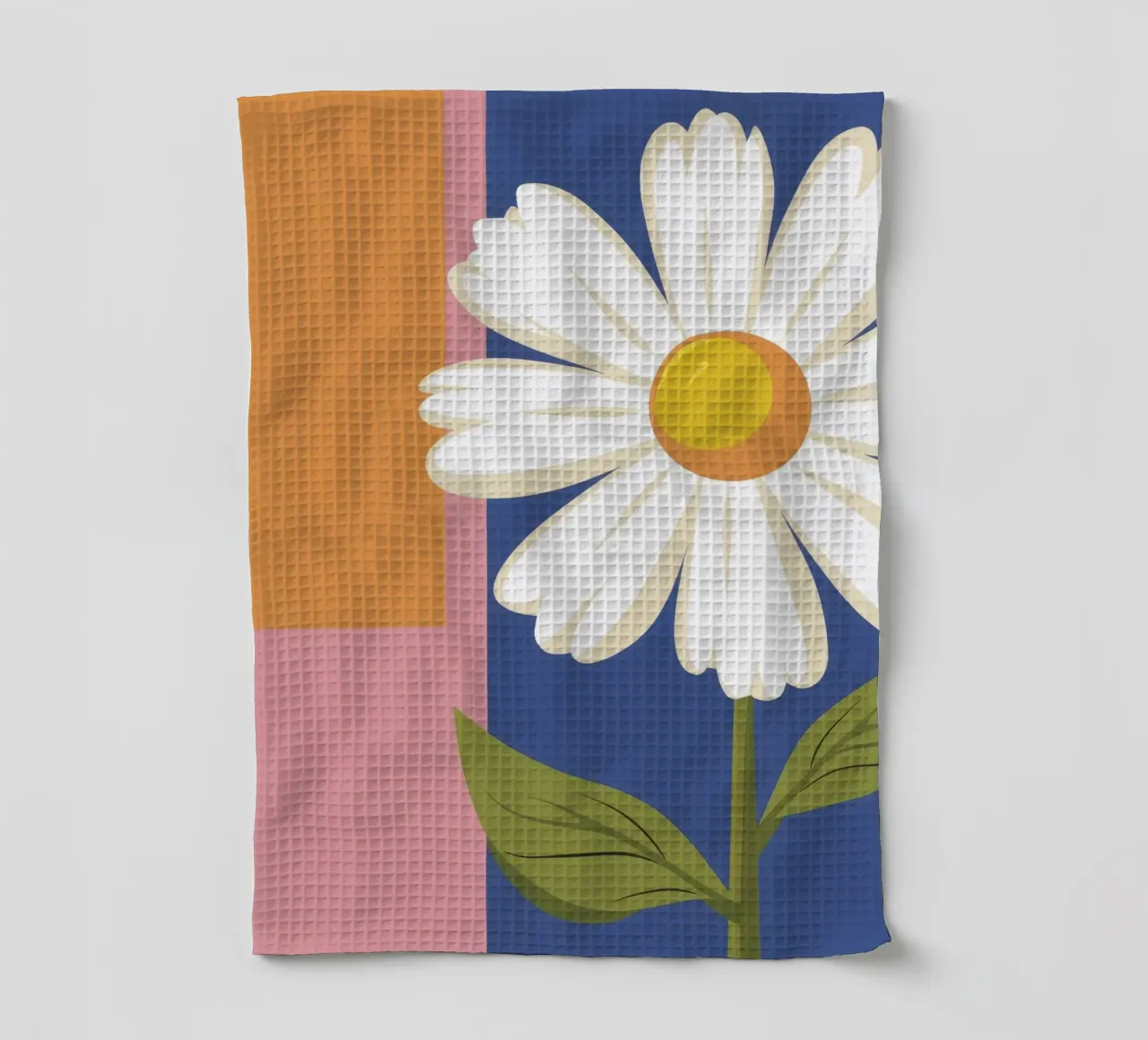 Vue de la marguerite géométrique torchon de Moonlite Desire