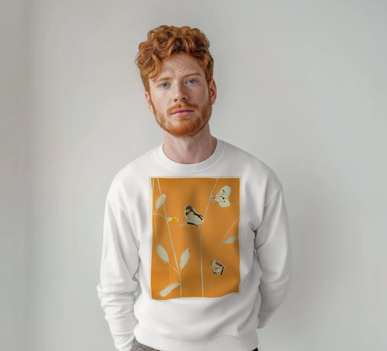 Farfalle 3 felpa da ThingDesign