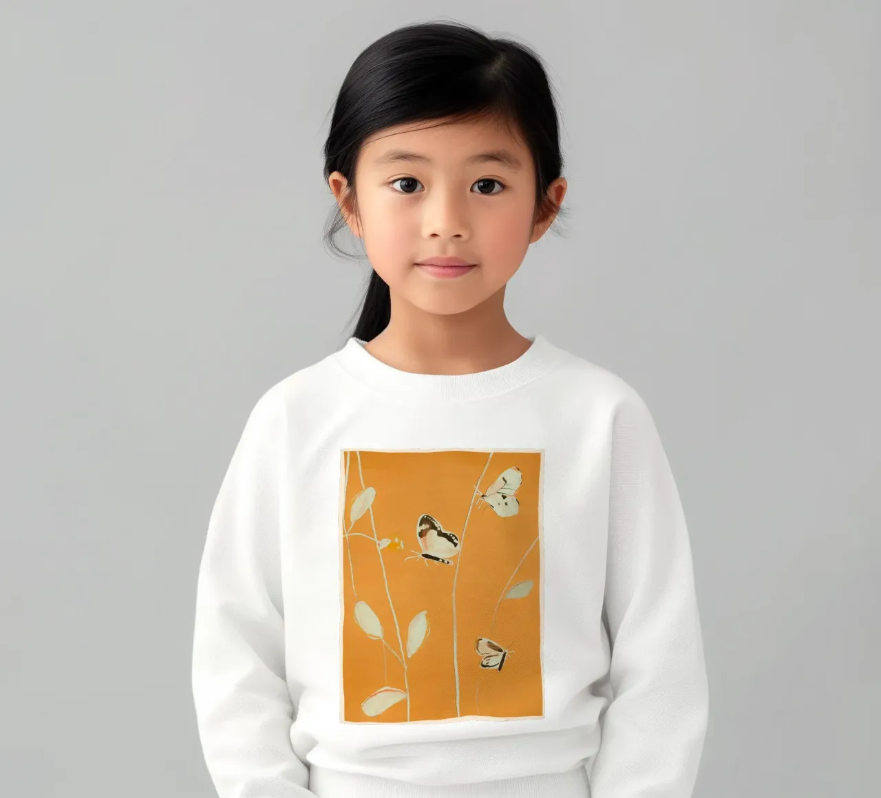 Farfalle 3 felpa bambino da ThingDesign
