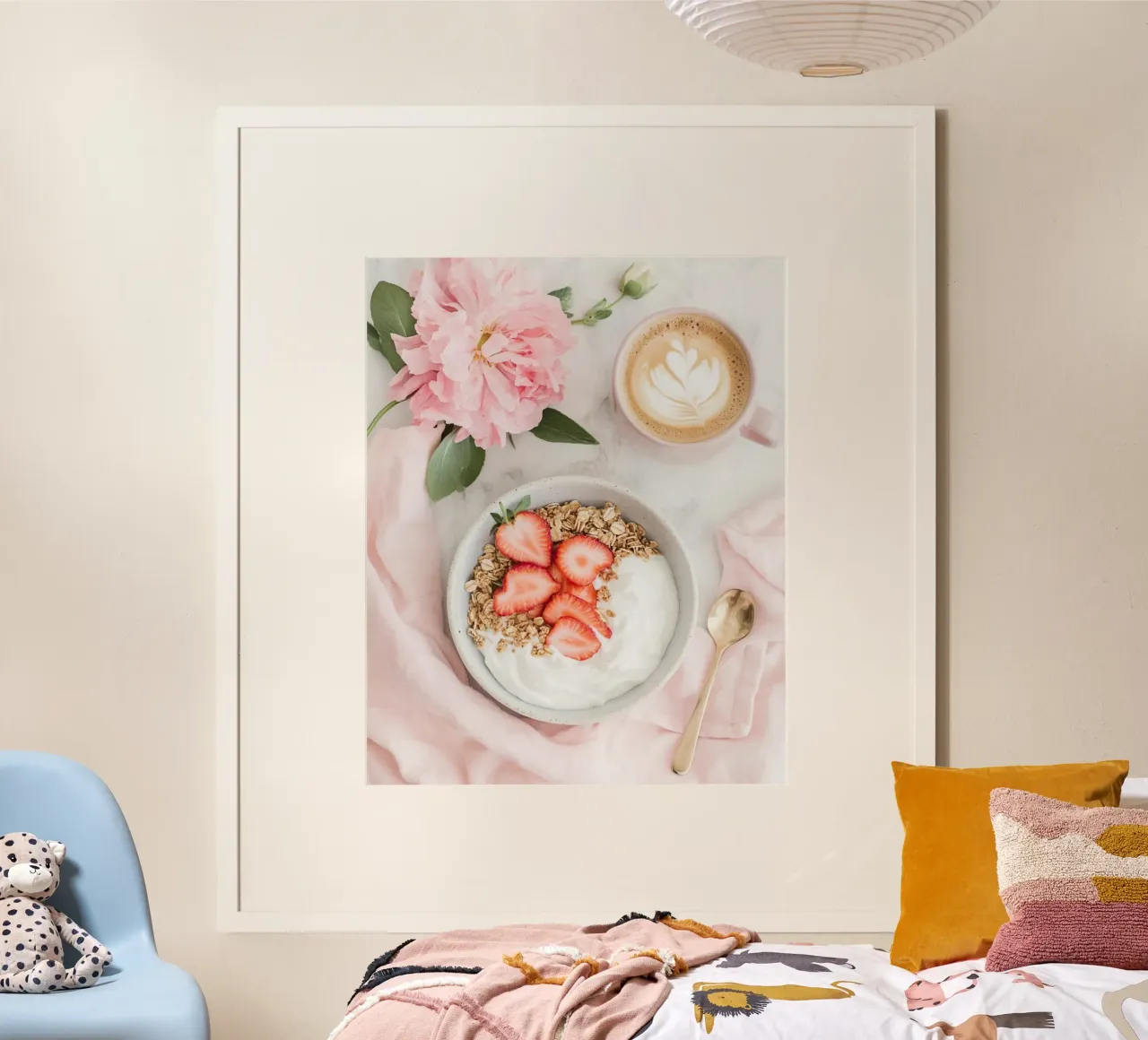 Blush Serenity poster da PhotoVibe Decor