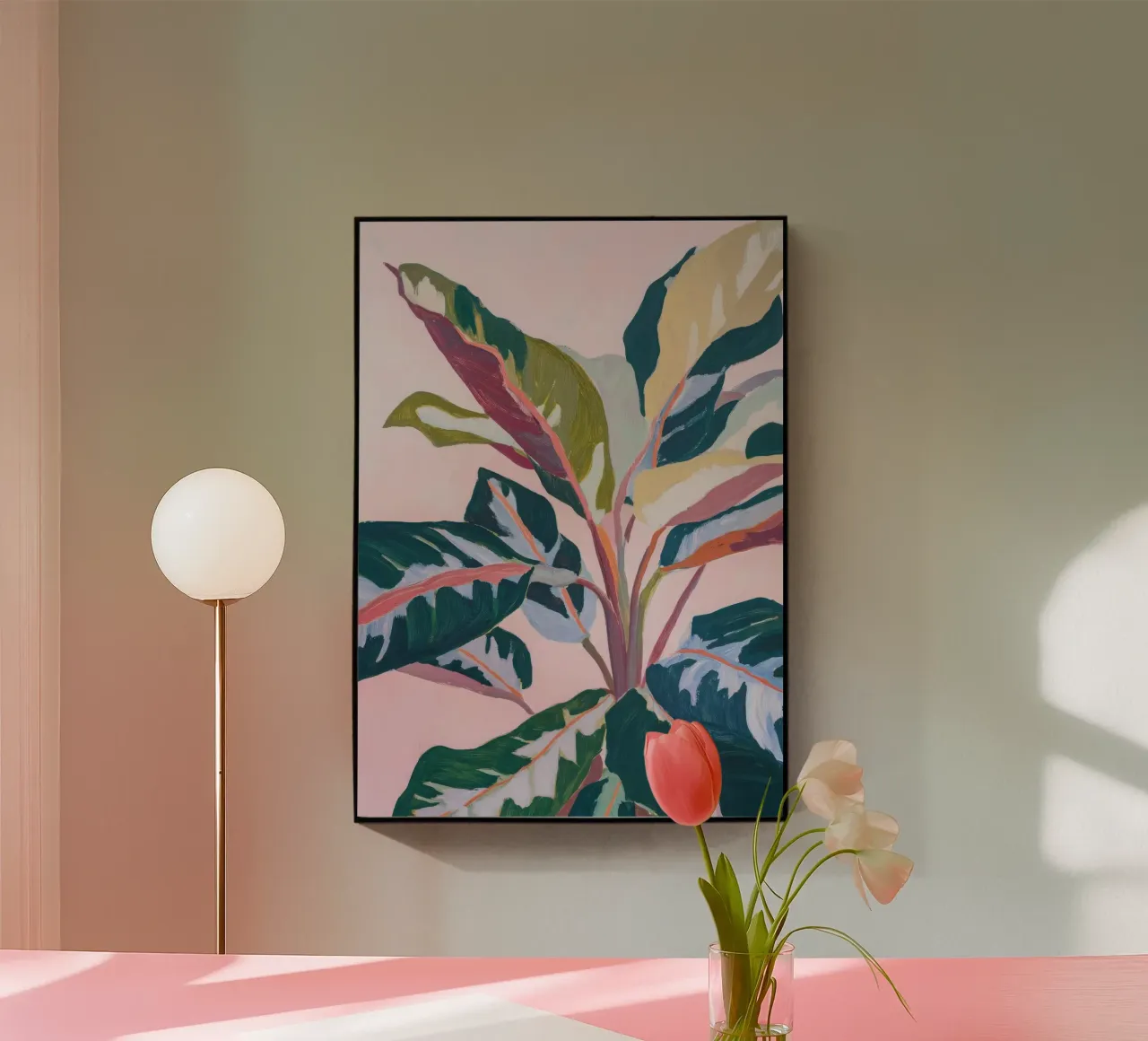 Pianta d'appartamento plexiglass da Euphoria Theresa