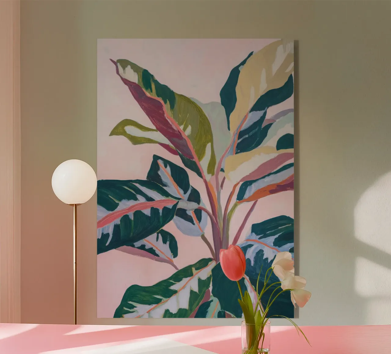 Pianta d'appartamento plexiglass da Euphoria Theresa