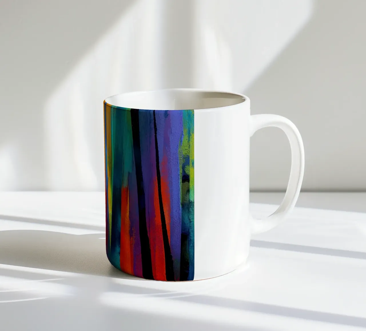 Bos astratto tazza in ceramica da Imagine