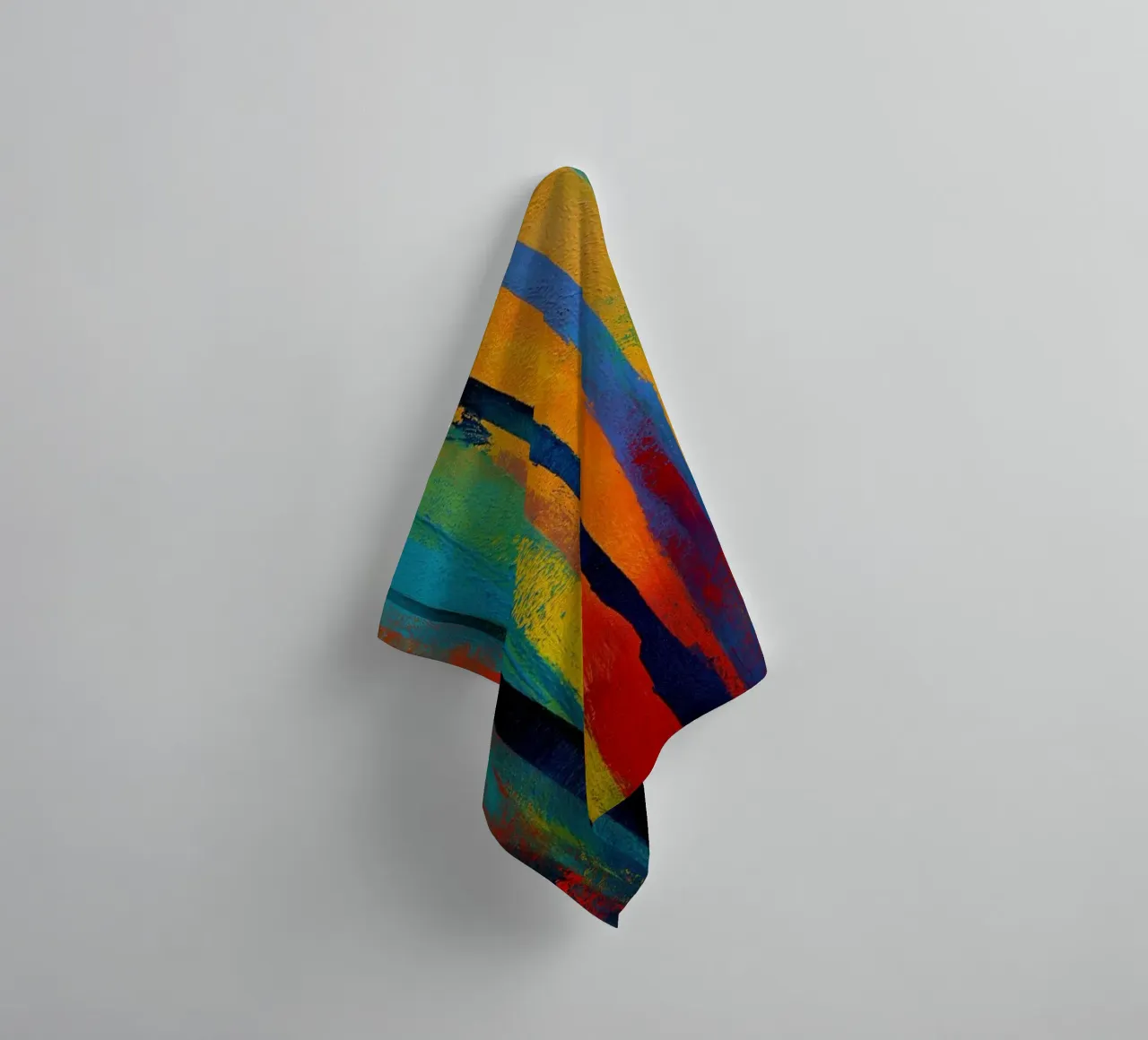 Abstract bos badhanddoek van Imagine