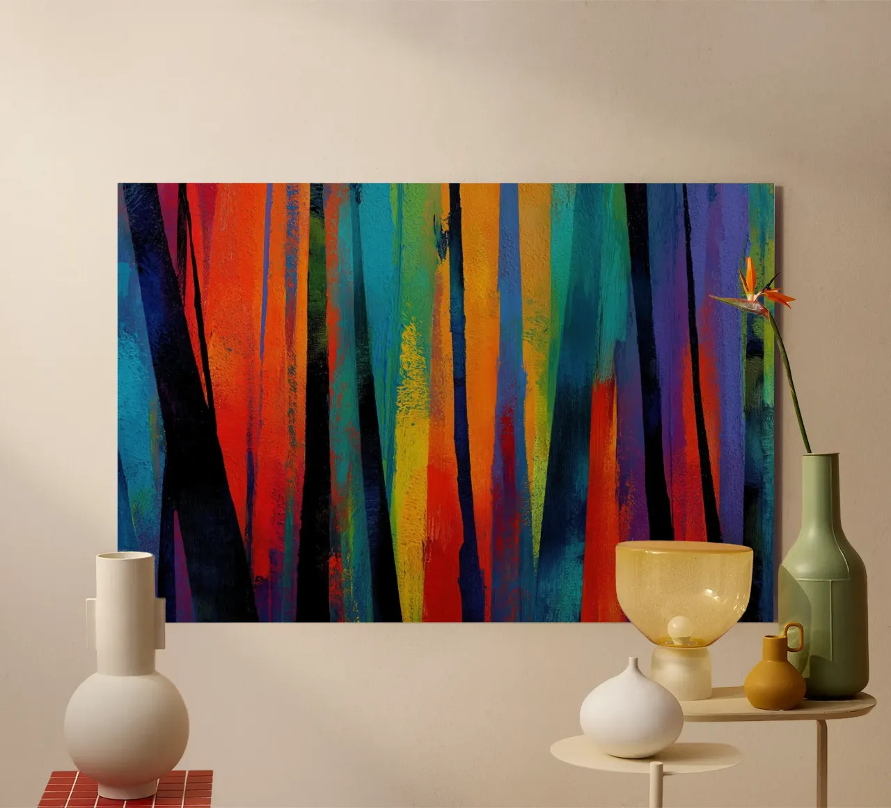 Abstract bos alu-dibond by Imagine