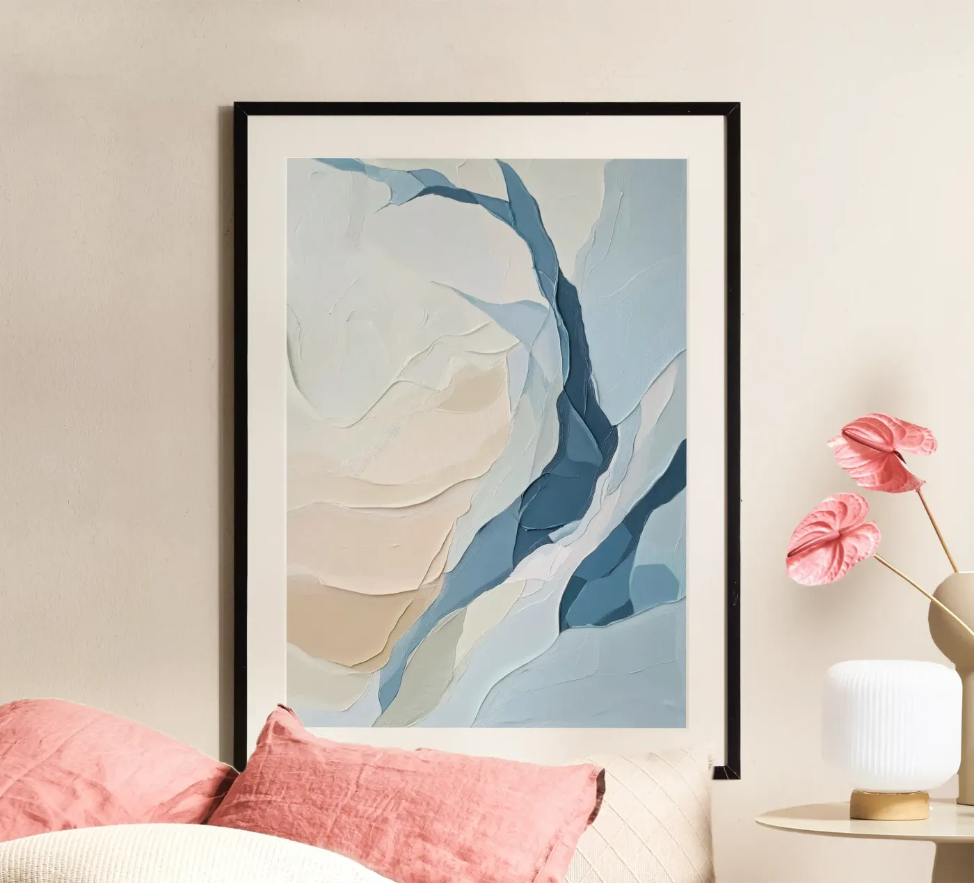 Gentle shapes poster de Euphoria Theresa