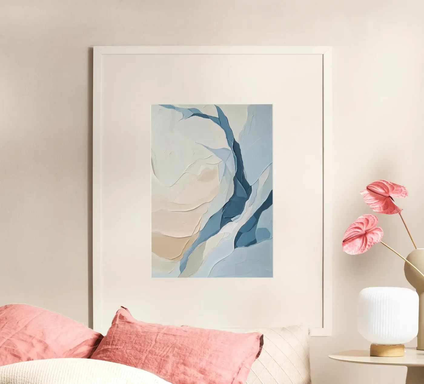 Gentle shapes poster de Euphoria Theresa