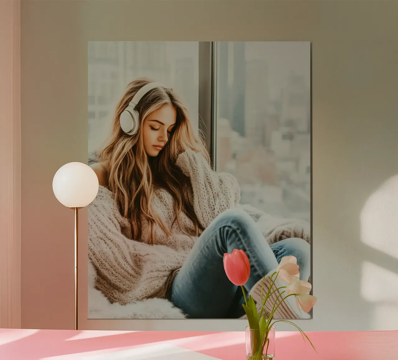 Blush Serenity poster da PhotoVibe Decor
