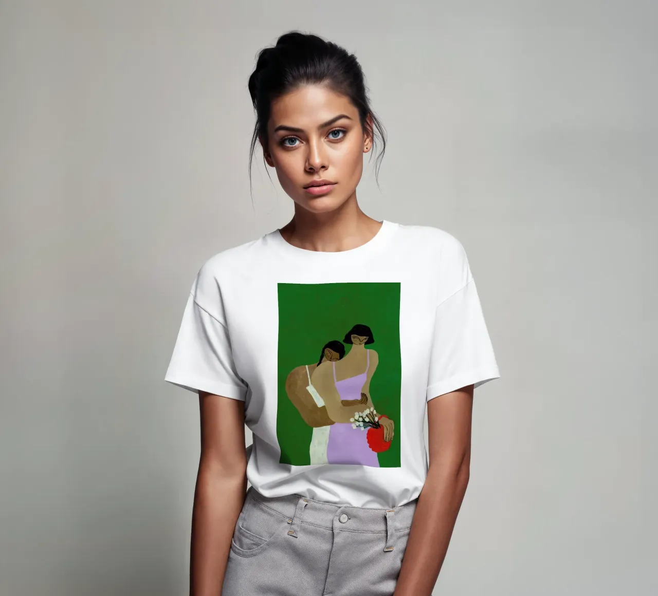 Flowers are always a good Idea t-shirt da Nudes and Croissants