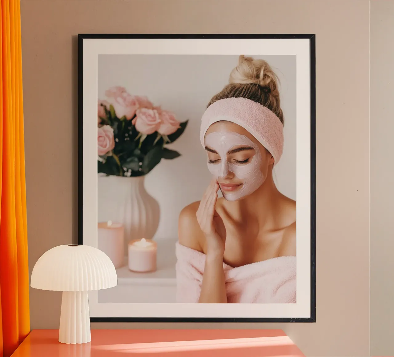 Blush Serenity carta hahnemühle da PhotoVibe Decor