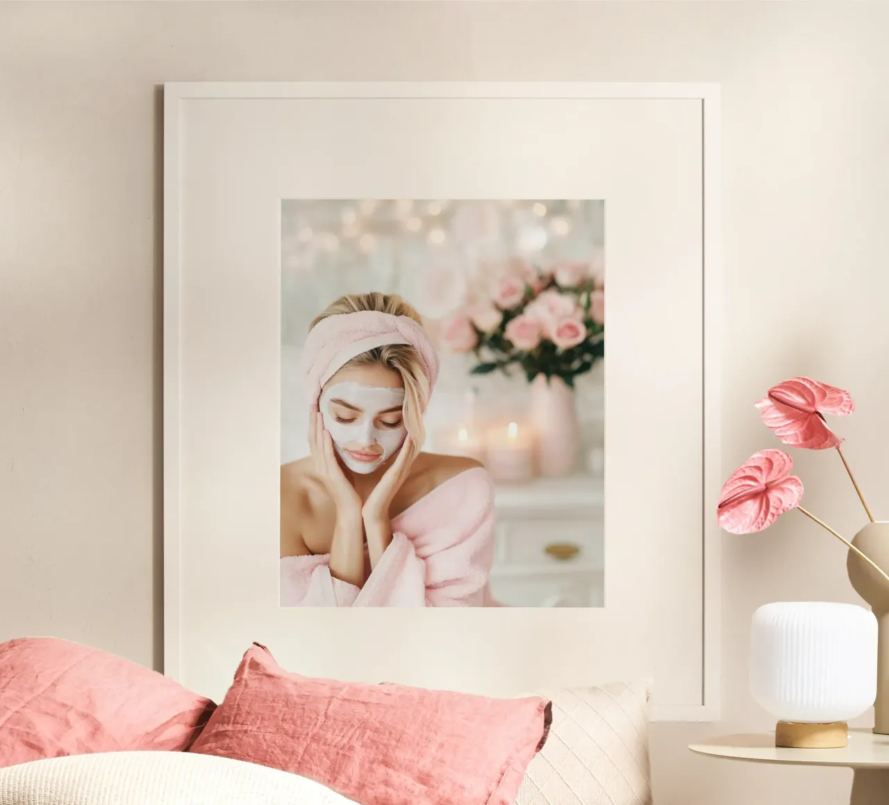 Blush Serenity carta hahnemühle da PhotoVibe Decor