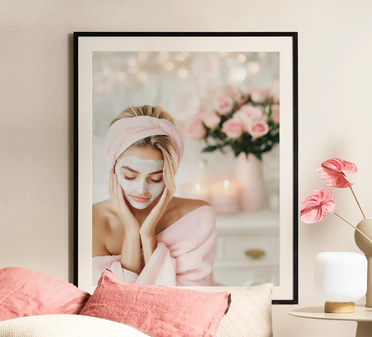 Blush Serenity carta hahnemühle da PhotoVibe Decor