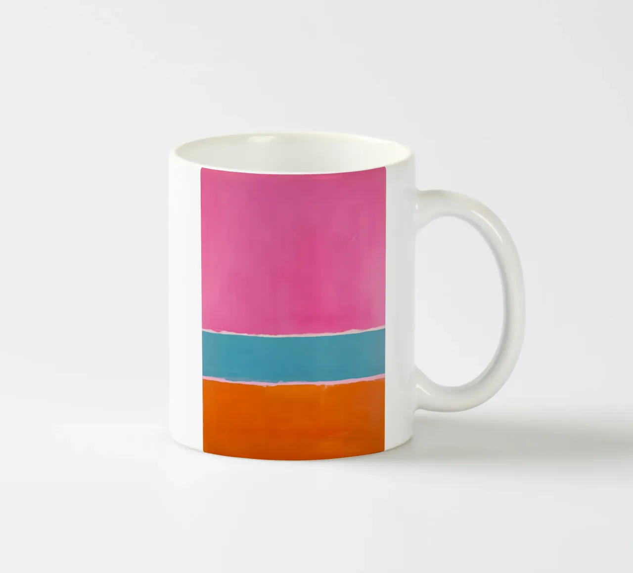Gioco di colori a tre strati tazza in ceramica da Euphoria Theresa