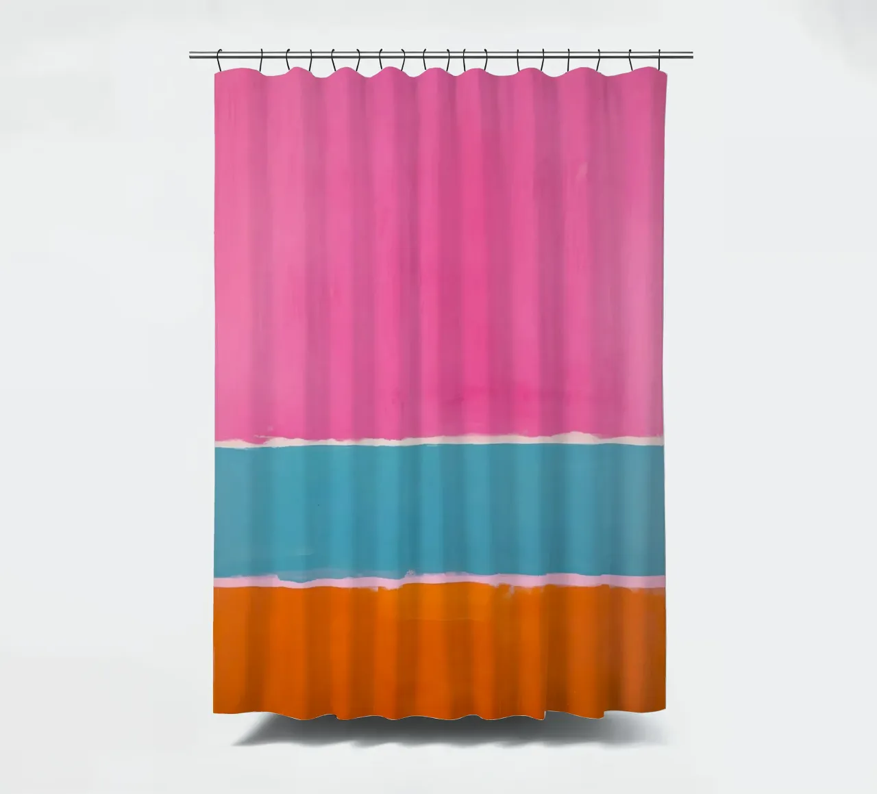 Gioco di colori a tre strati tenda da doccia da Euphoria Theresa